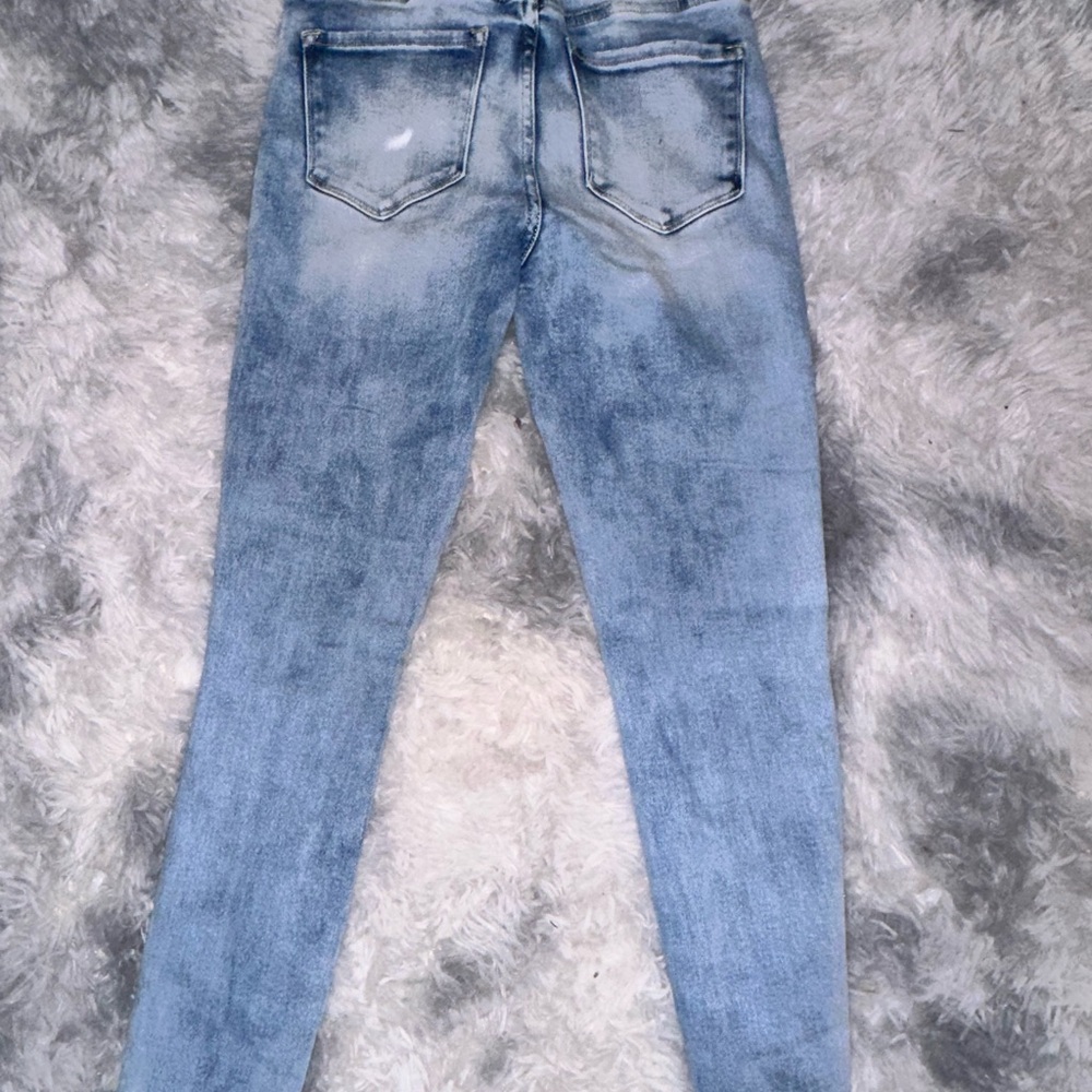 Bayeas Classic Light Wash 90’s Blue Denim Jeans - EUC Size 24 - Picture 10 of 13